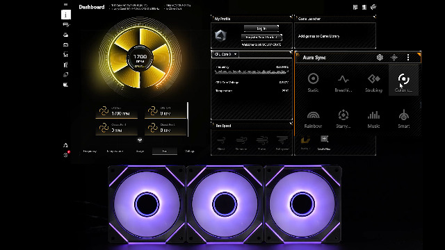 AsiaHorse PCケ－スファン AMICI-5GT-black AsiaHorse AMICI-5GT RGB PC Fans, Infinity Mirror ARGB Fans